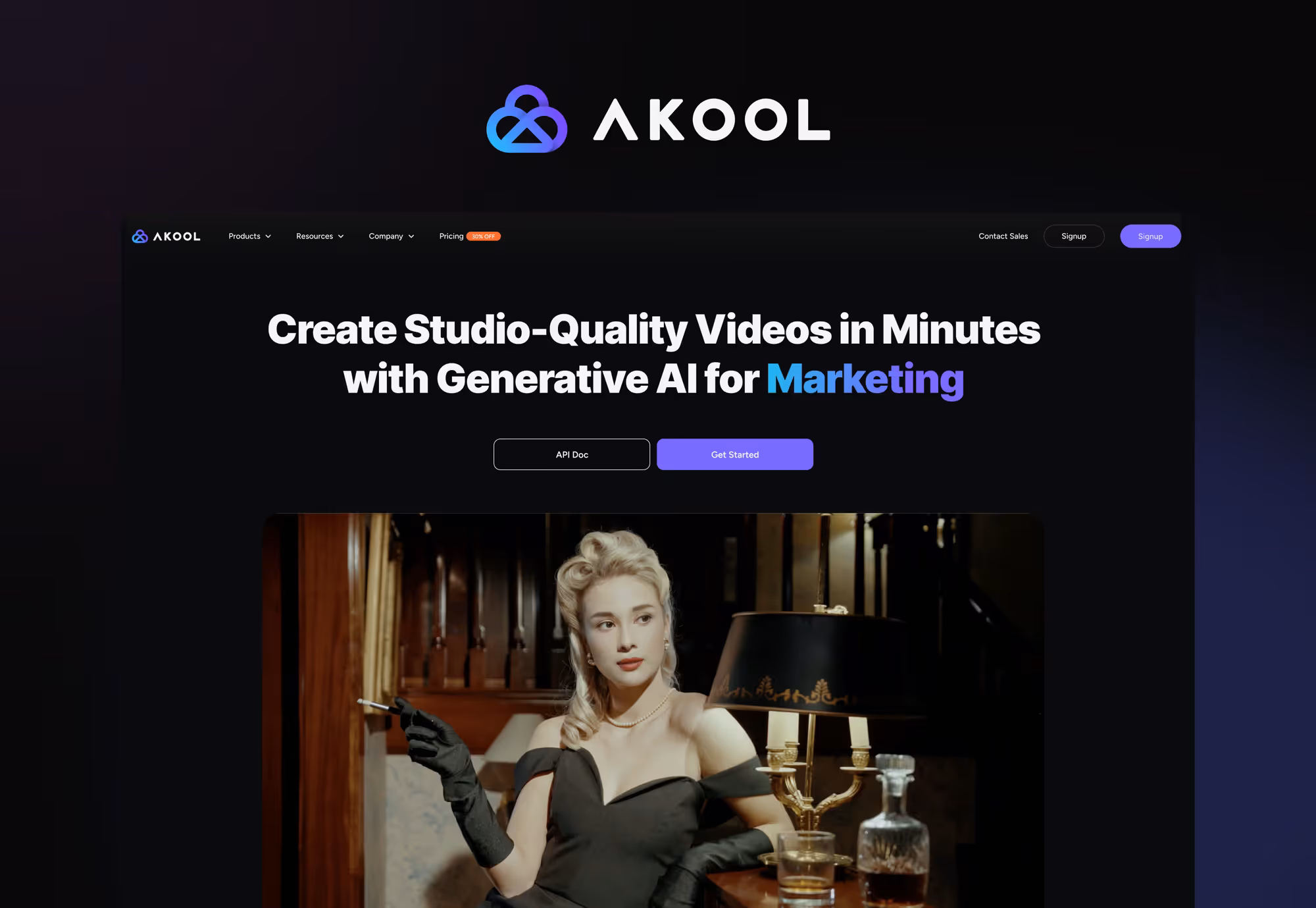 AKOOL - AI-Powered Visual Marketing Platform